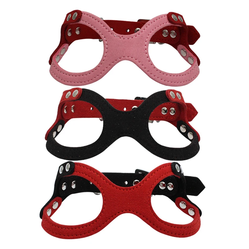 Прямая поставка замшевая кожаная маленькая повязка для щенков чихуахуа Йорка