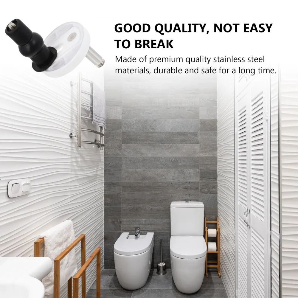 

1 Set/2pcs Toilet Seat Hinges Toilet Seat Fittings Toilet Universal Fasteners