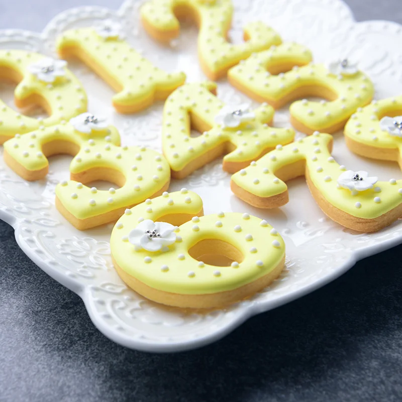 

9Pcs/set 0-8 Number Shape Stamp Mold Cookie Cutters Sugar Biscuit Mold Fondant Cutter DIY Pastry Cake Decorating Baking Tools