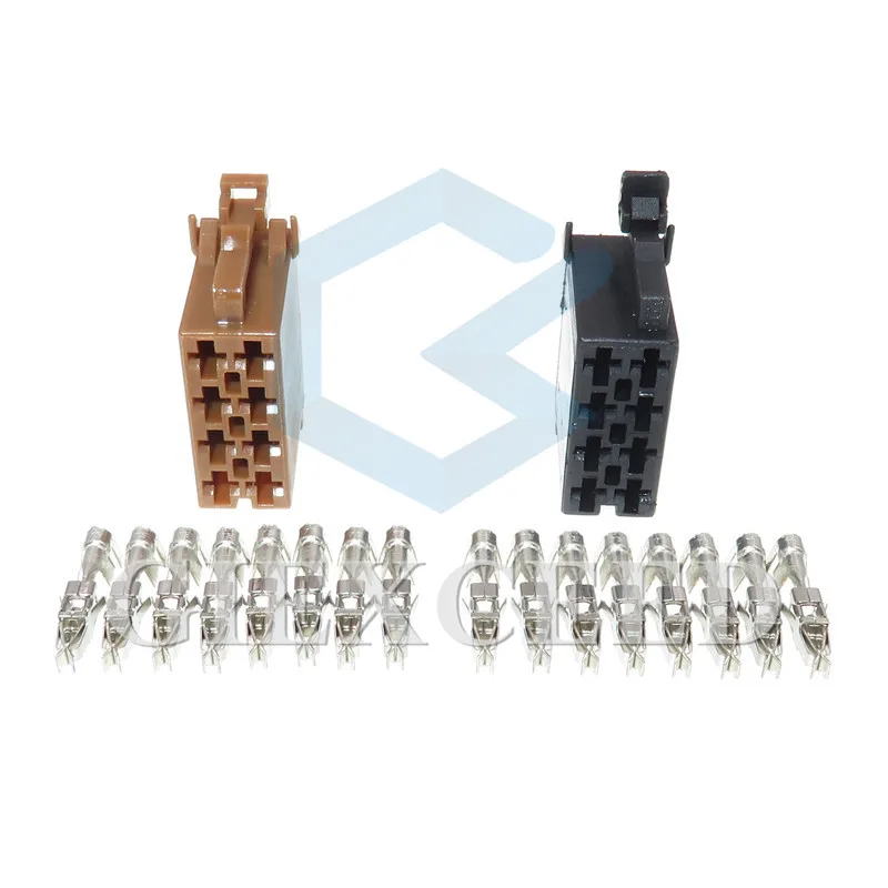 2 комплекта 8 Pin 962189-1 962191-1 Автомобильные CD провода заглушки автомобиля радио динамик разъем аудио ISO кабель Разъем для VW