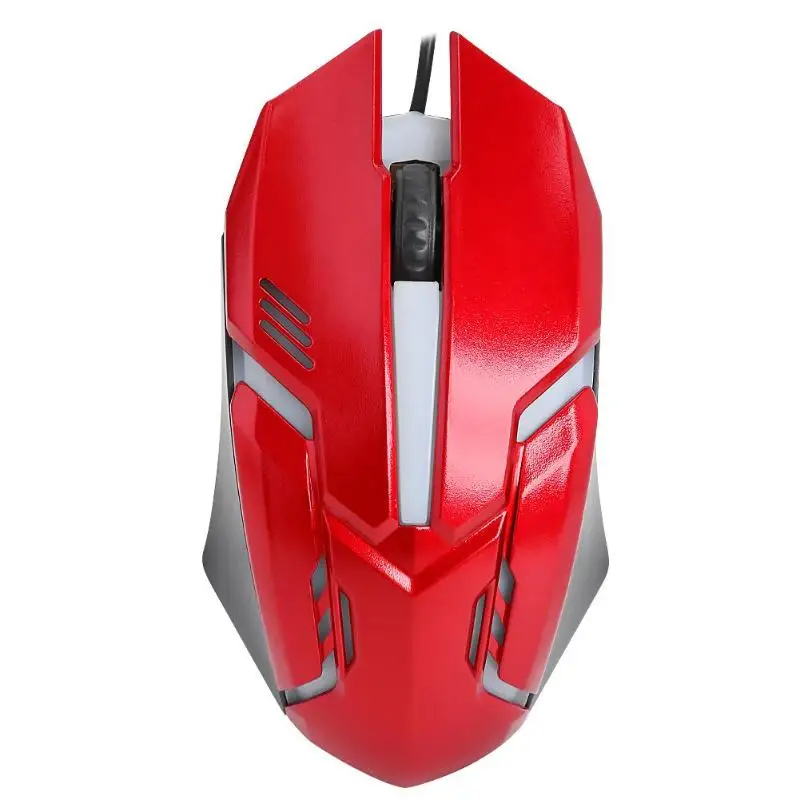1200DPI RGB проводная мышь прочная 3 Кнопки оптическая USB легкая игровая маленькие