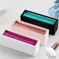 creative silicone lipstick storage rack desktop cosmetic lip gloss lip glaze storage box multi frame eyebrow pencil shelf