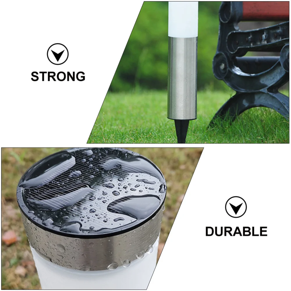 

1pc Useful Solar Energy Garden Light Simple Yard Plug-in Ground LED Light