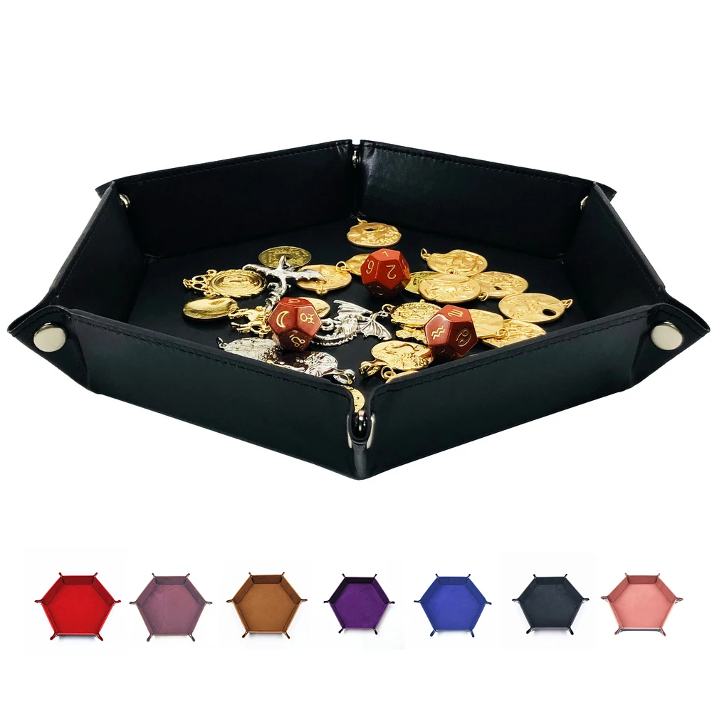 Складная коробка для хранения с шестигранной головкой бархатная ткань из