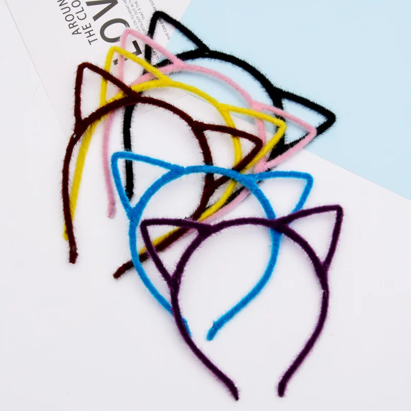 Ободок для волос с кошачьими ушками |