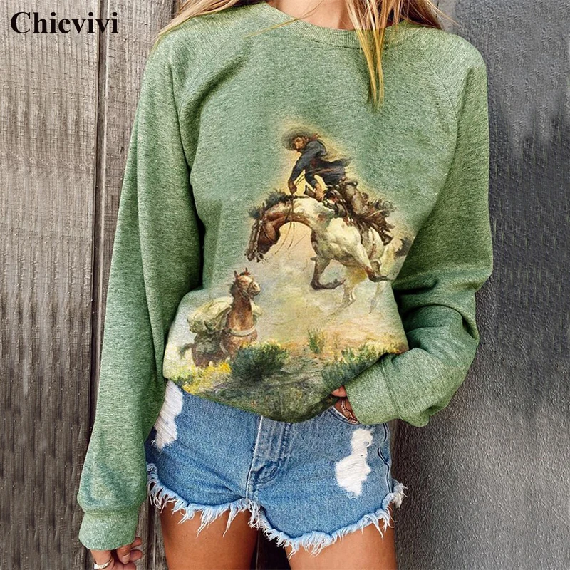 

2020 Autumn Gpysy Print Women Sweatshirts Casual Full Sleeves Crewneck Hoddies Plus Size Fashion Loose Pullover Tops 3XL