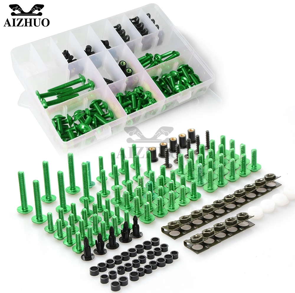 Universal Motorcycle Fairing Bolts Screws Spring Bolt Kit For SUZUKI GSX-S750 GSX-S1000 SV 400 650 DL V-Strom SV650 SV400 | Автомобили и