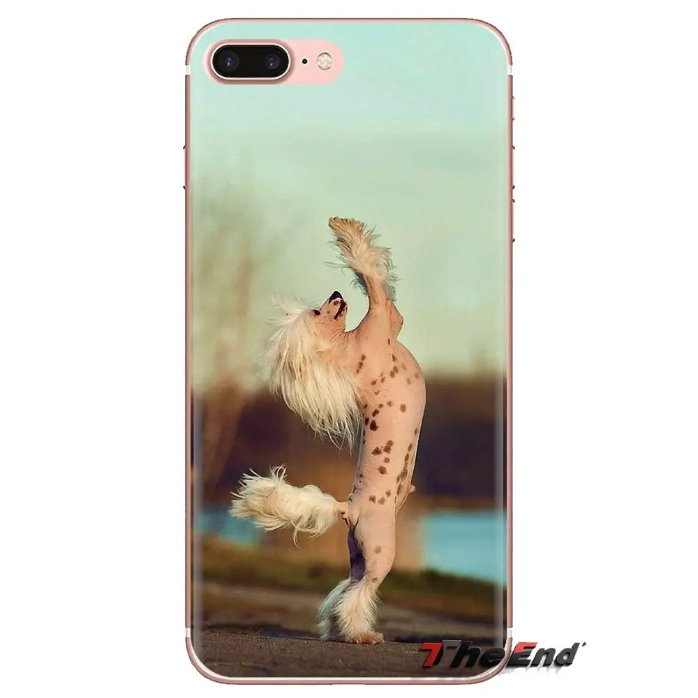Dog of breed Chinese crested Silicone Housing Case For LG Spirit Motorola Moto X4 E4 E5 G5 G5S G6 Z Z2 Z3 G2 G3 C Play Plus Mini |
