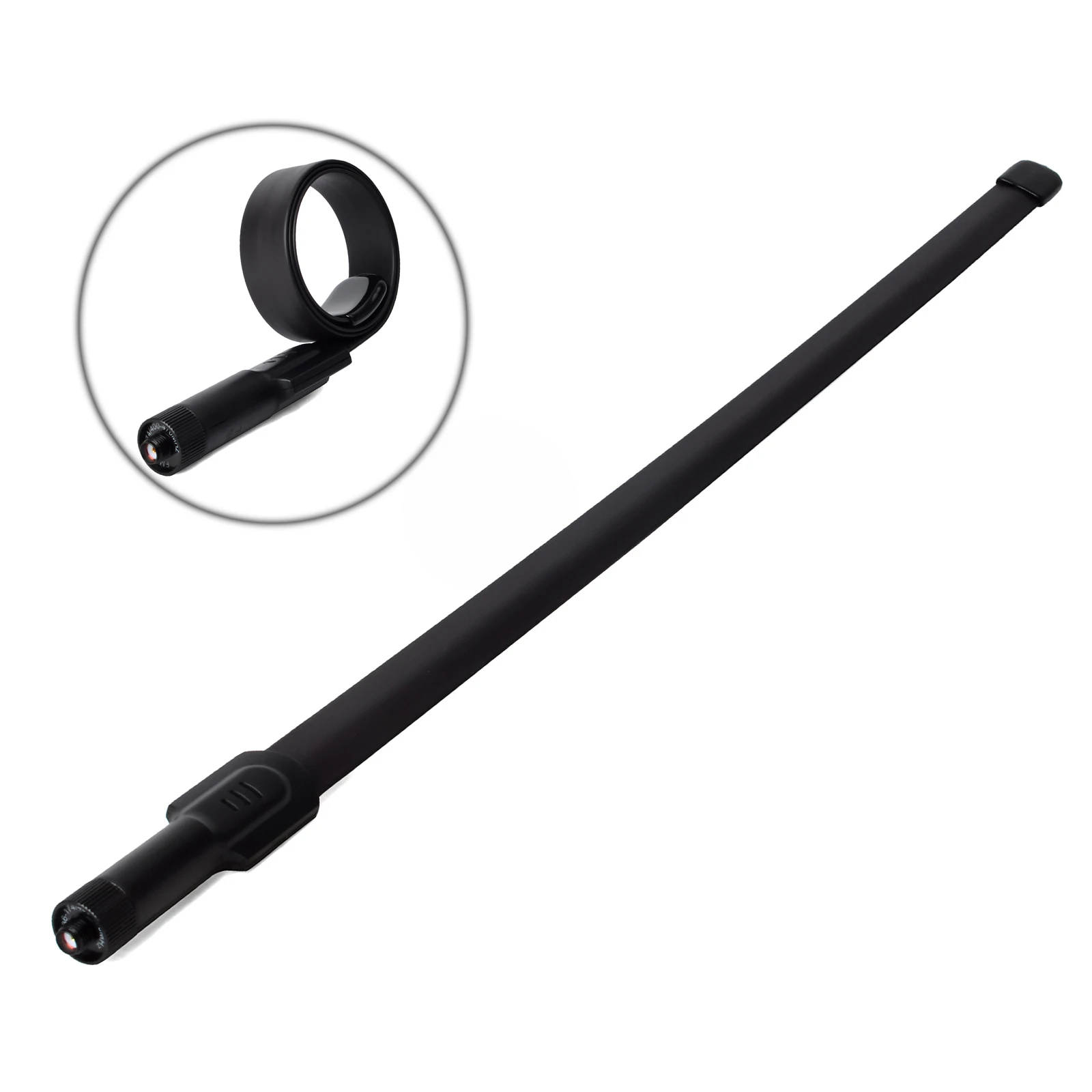 

HYS Sma Female Interface Dual Band VHF UHF HT 144/430Mhz Slap Bracelet Antennas for for Yeasu FT-65R FT-4XR FT-4VR Baofeng uv-5