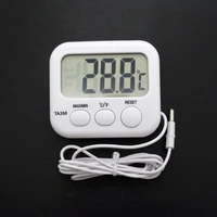 2020 refrigerator aquarium kitchen electronic lcd max min thermometer digital thermo temperature meter with probe sensor cable