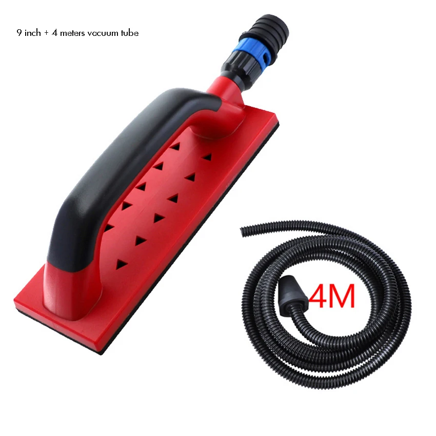 Шлифовальный блок без пыли с 4 м шлангом наждачная бумага #80/#120/#180/#240/#320 вакуумный