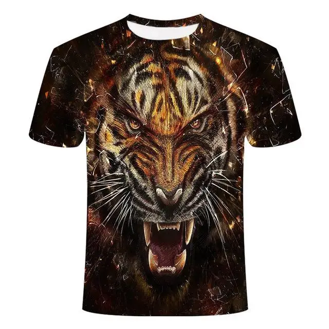 

Animal print T-shirt orangutan/monkey 3D printing men's Streetwears Tops Funny and Casuals T-shirt short-sleeved O-Neck Tees