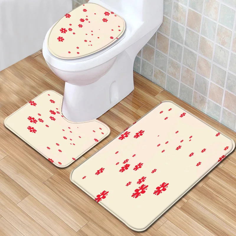 Zeegle красочные Ванная комната коврик набор сиденье для унитаза ближнего