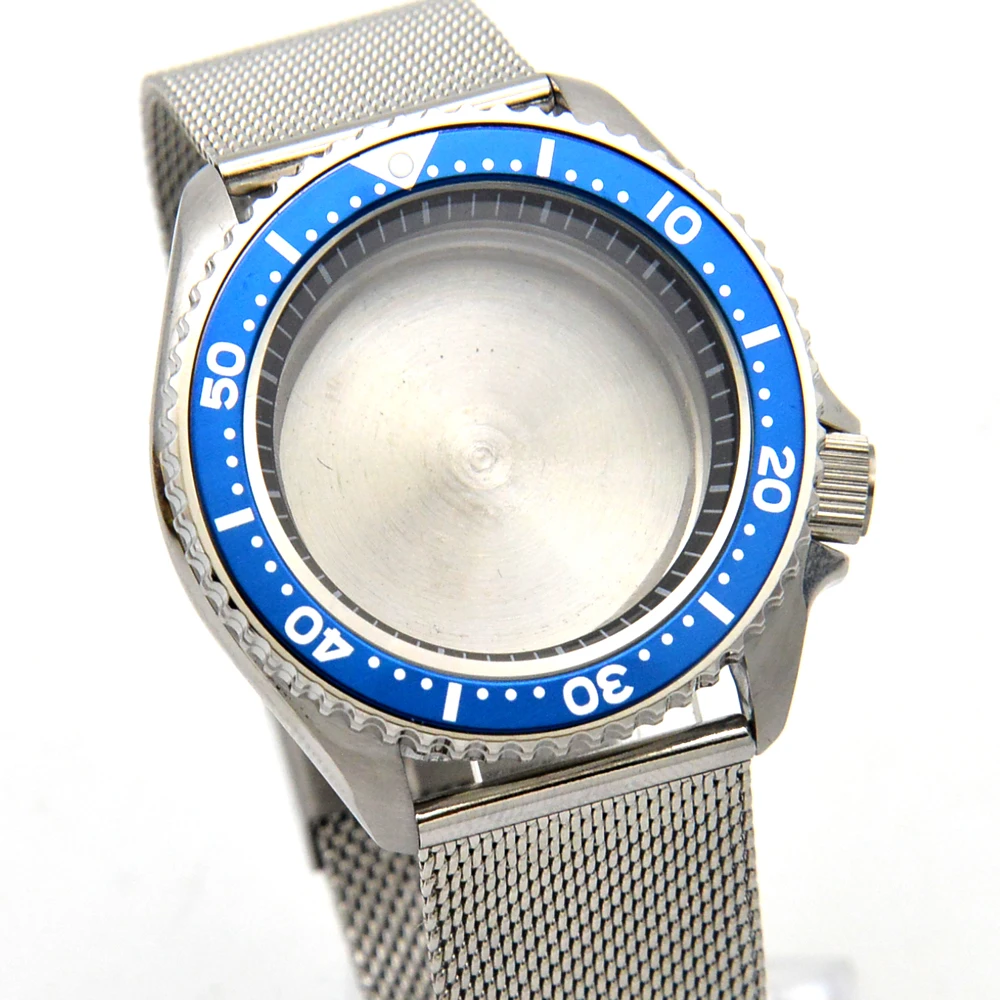 

Watch Case For Seiko SKX007 NH35 NH36A Movement 316 Stainless Steel Ceramic Bezel Modified Watch Case Watch Accessories