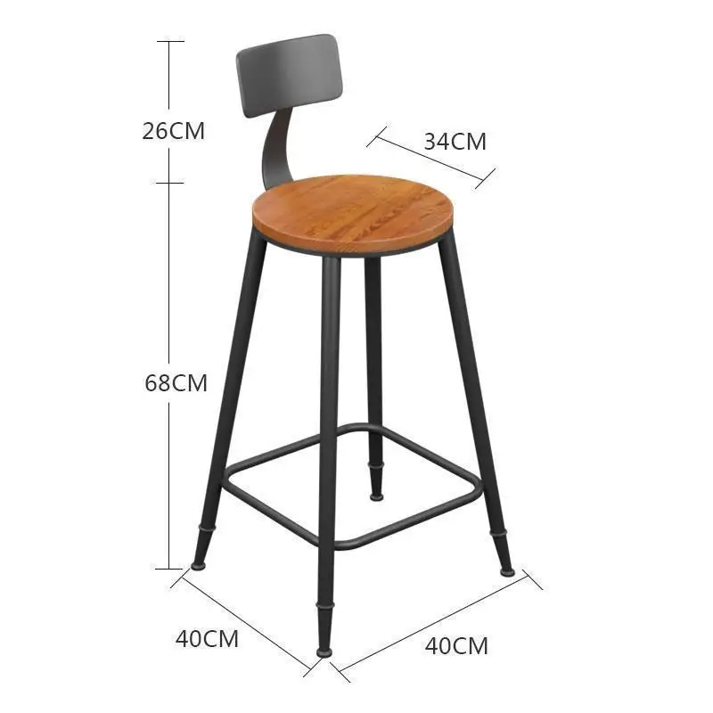 

Современный барный стул, силловый стул