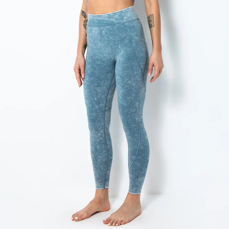 

2021 Hot Sale High Elastic Sports Breathable Sexy Fitness Female Full Length Leggings Running Seamless Yoga Pants With Pockets