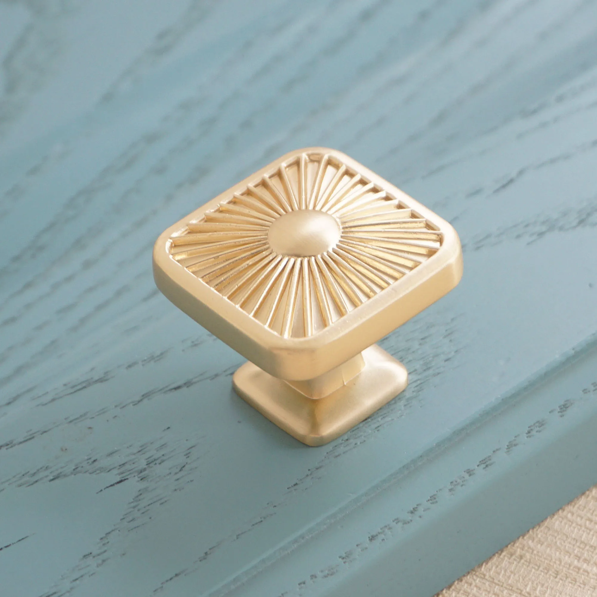 3 &quotлатунный квадратный ящик ручка для двери в виде раковины ручки шкафа из