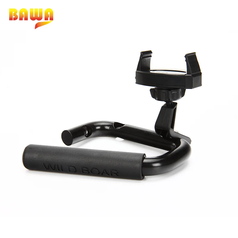 

BAWA Armrests for Jeep Wrangler JK 2007-2017 Car Interior Front Metal Top Handle with Phone Bracket for Jeep Wrangler JK