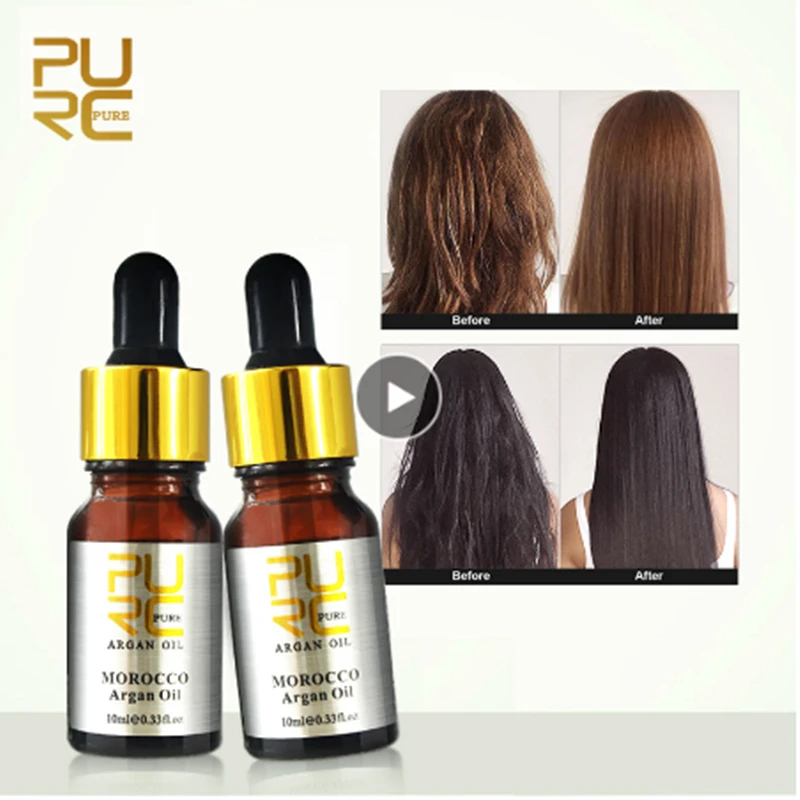 Марокканское масло арганы для ухода за волосами 2 шт. 10 мл волос всех типов бриджи
