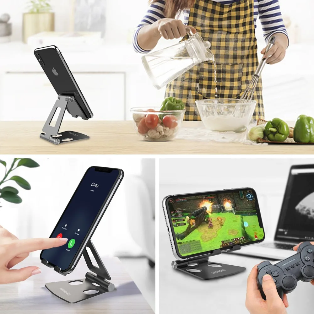 LINGCHEN держатель для телефона Подставка Xiaomi Mi 9 металлический складной мобильного