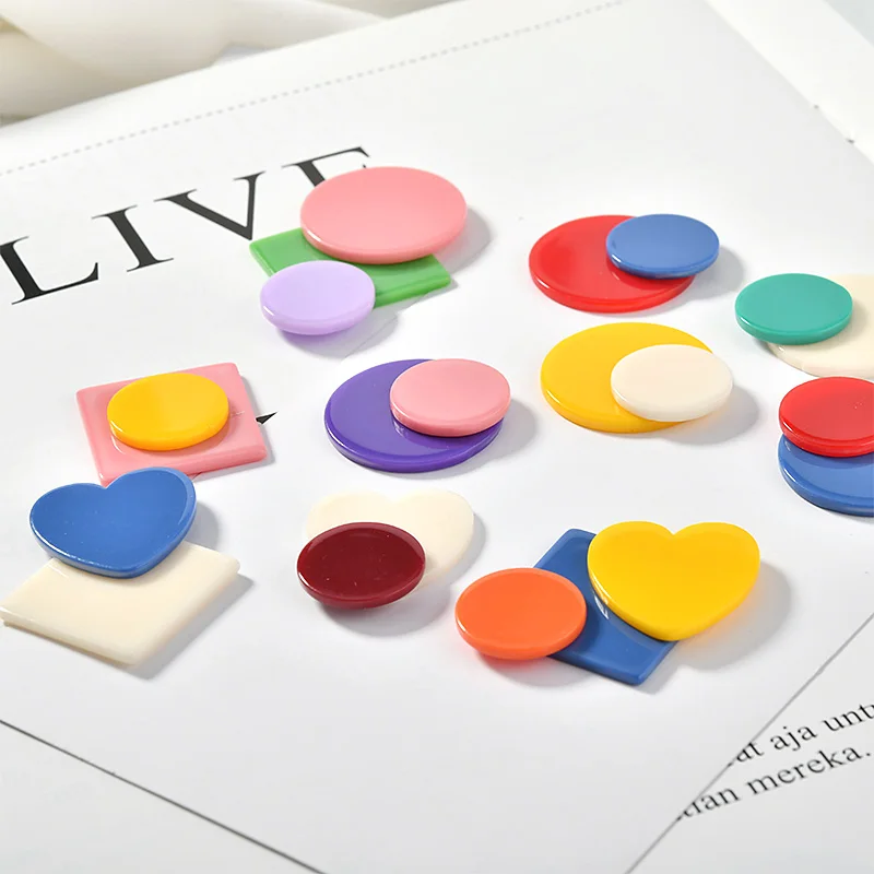 10 шт. акриловые серьги-гвоздики ручной работы 27 мм | Украшения и аксессуары