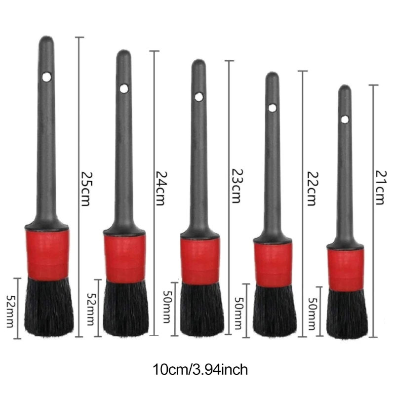 

Car Cleaner Brush Set Waxed Detail Brush Brush Wire Brush Air Outlet Brush Hub Brush Towel Sponge Cleaning Tool