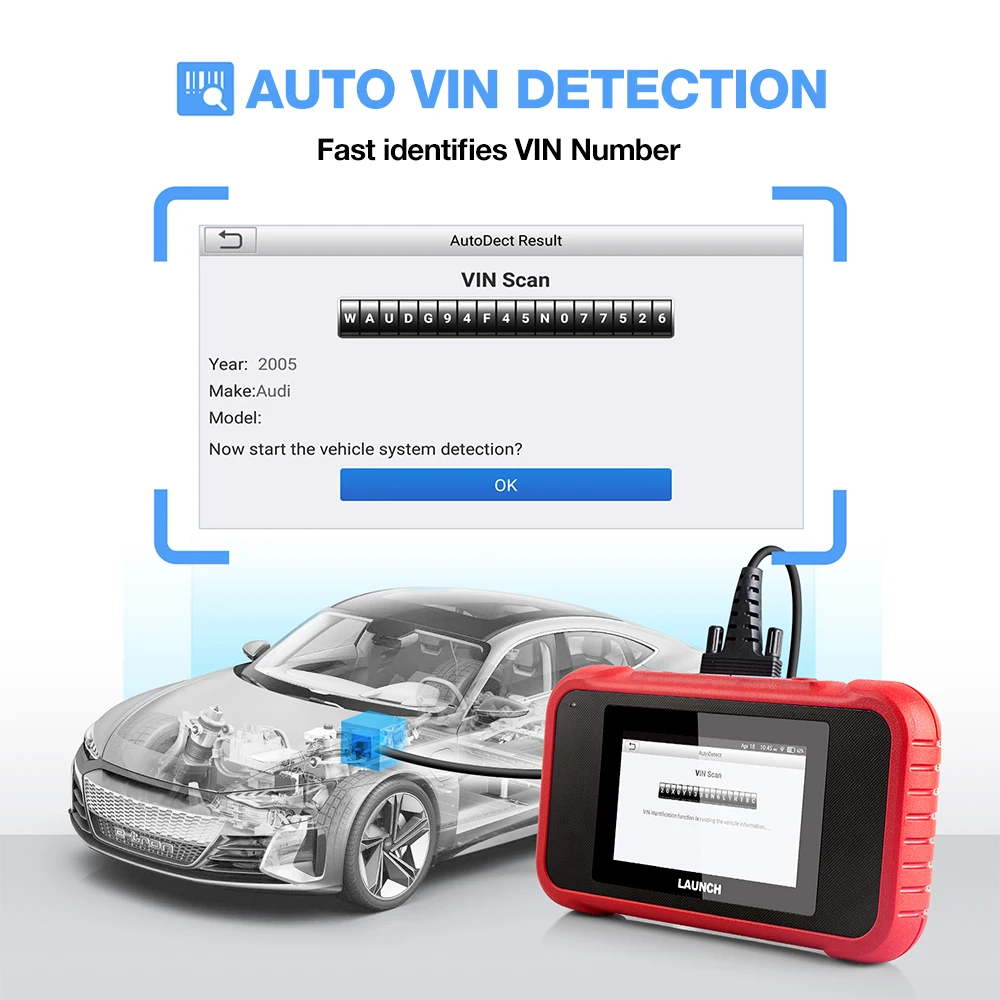 LAUNCH X431 CRP123E OBD2 автомобильный сканер OBD OBDII двигатель ABS подушка безопасности SRS