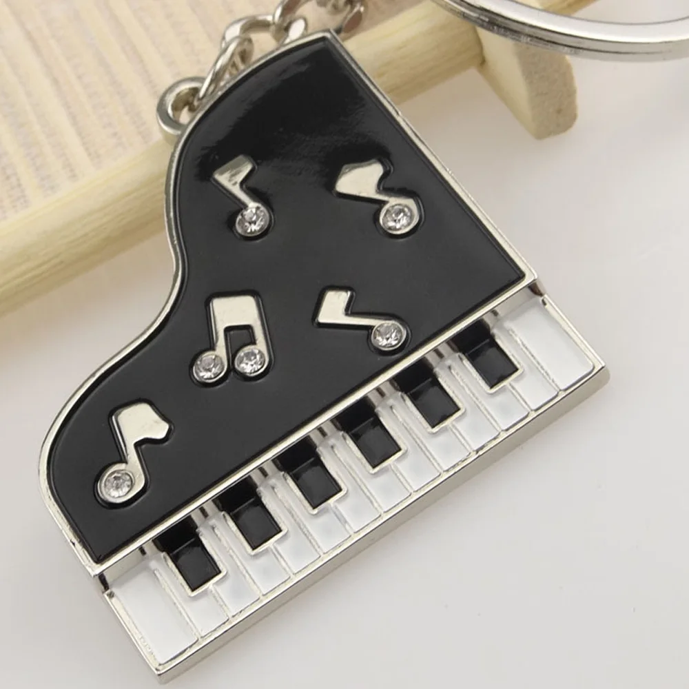 DSYCAR 1 шт. модные брелки для фортепиано пара ключей подвесная подвеска