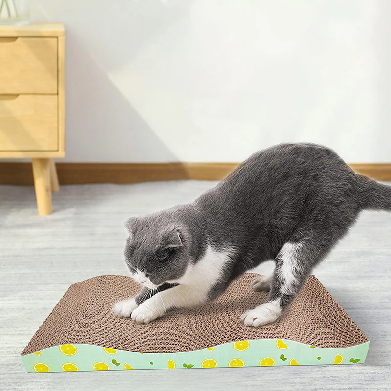 

Cat Toy Cat Scratching Board Claw Sharpener Corrugated Wear-resistant Cat Claw Board Anti-scratch Sofa Protection Cat Supplies