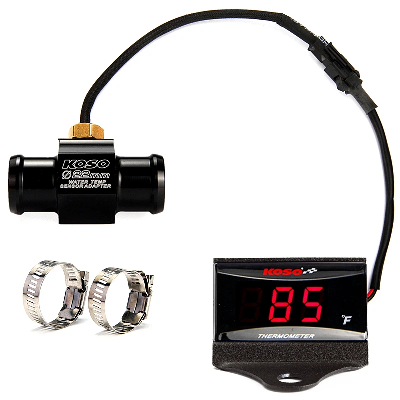 Мотоциклетный термометр для XMAX 300 400 NMAX KOSO Mini quad square lcd цифровой умный датчик
