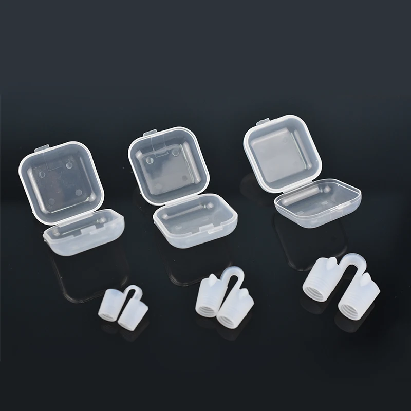 Мини силиконовый Анти Храп апноэ назальный расширитель стоп храп зажимы для носа