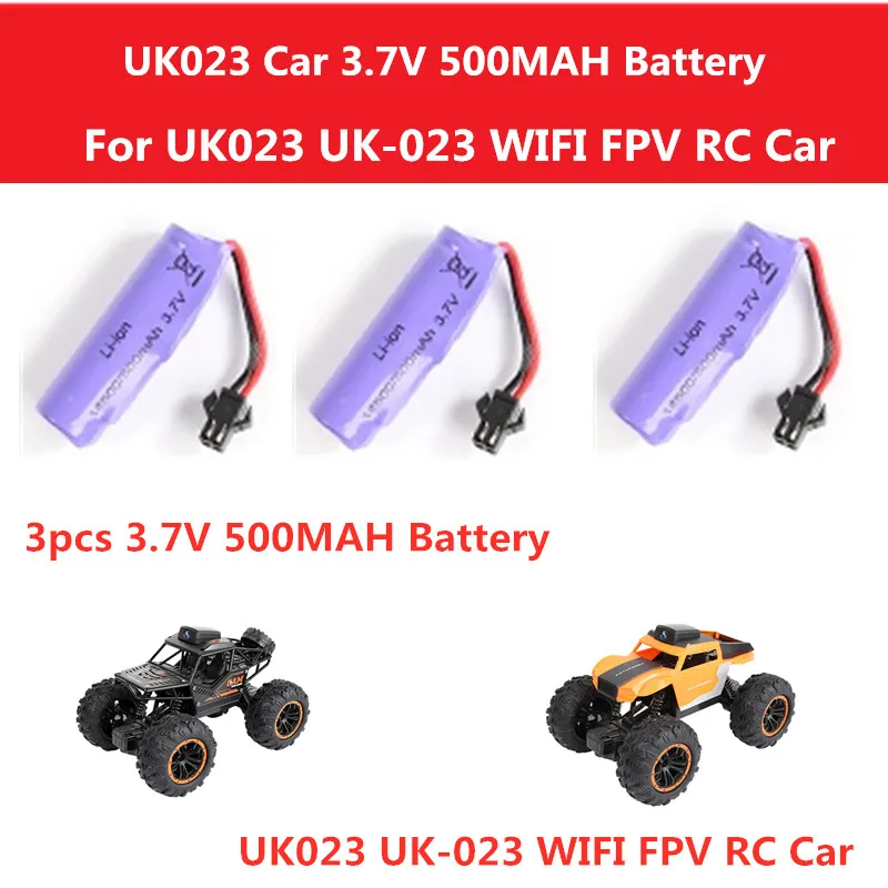 

UK023 UK-023 WIFI FPV RC Автомобильная батарея запасная часть 3,7 V 500mAh батарея для UK023 WIFI FPV RC автомобиль uk023 батарея