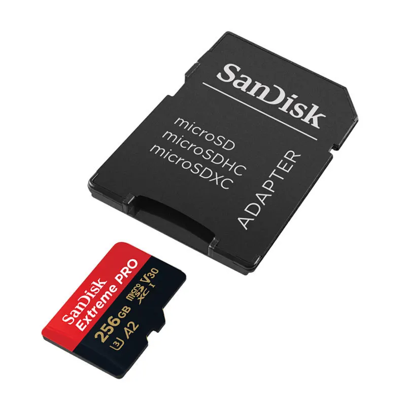 SanDisk Memory Card 256GB 128GB 64GB 32GB 16GB Micro SD Card SDHC/SDXC Class10 UHS-I 98MB/s-170MB/s U3 TF Cards For Smartphone