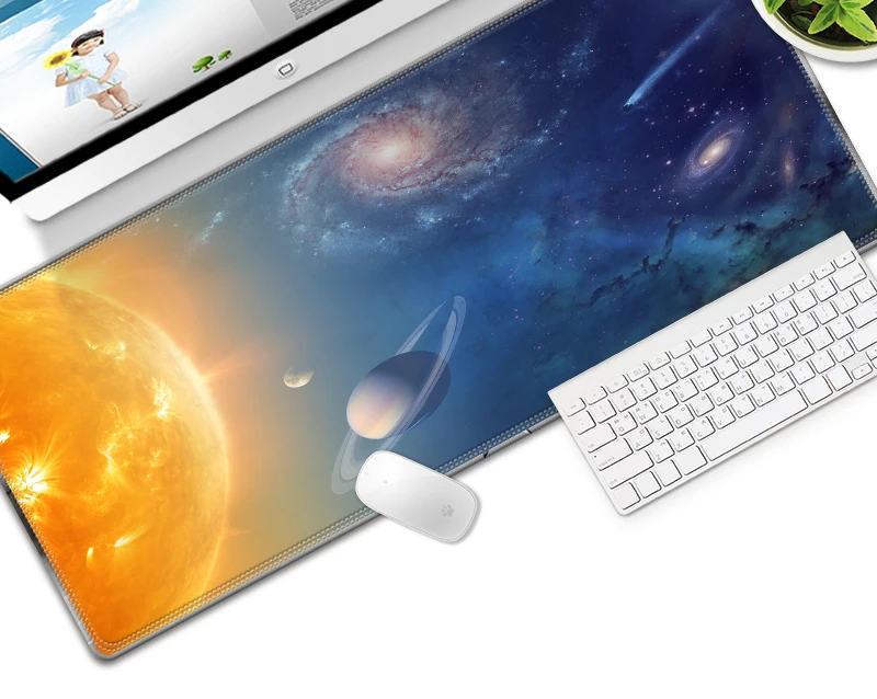 Серия Planet высокоскоростной новый коврик для мыши 700*300*2 Размер Большой игровой