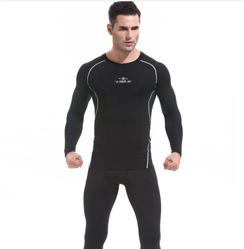 

A734 NEW Fitness Sports Tights Fast Dry Clothes Men's Tights New Product Tights Professional Production ZS257