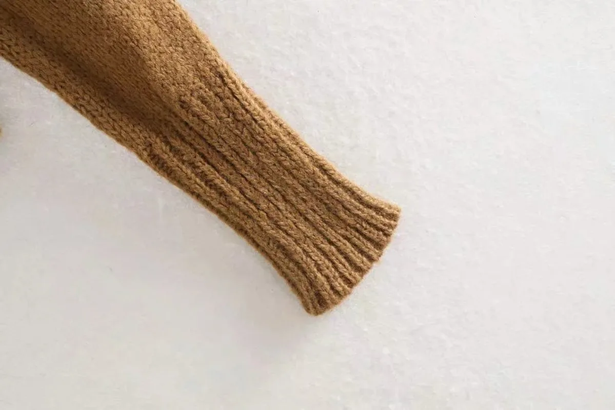 Зимняя женская одежда новый стиль 2019 небольшой аромат вышивка Вязанный свитер