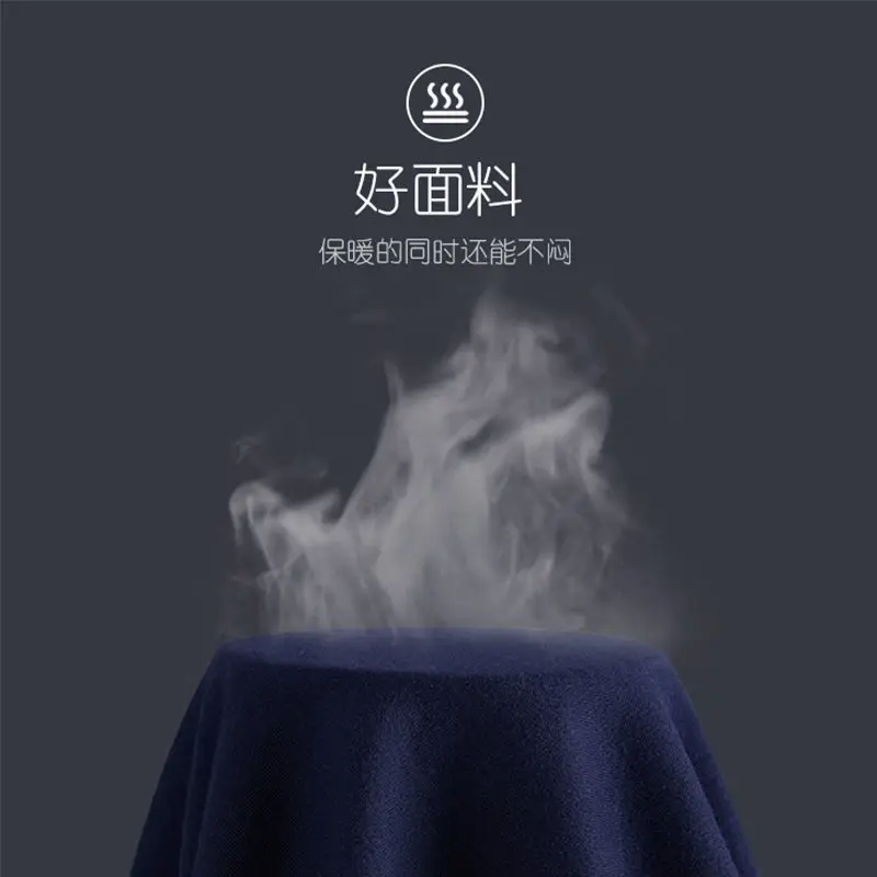 

Mom autumn clothes and trousers set women's middle collar Mordale elderly half high collar thermal underwear thin thread clothes
