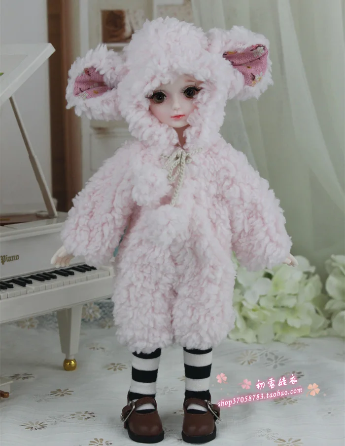 1/6 1/4 BJD одежда аксессуары кукла милое пижамное пальто + носки для BJD/SD YOSD MSD парик и