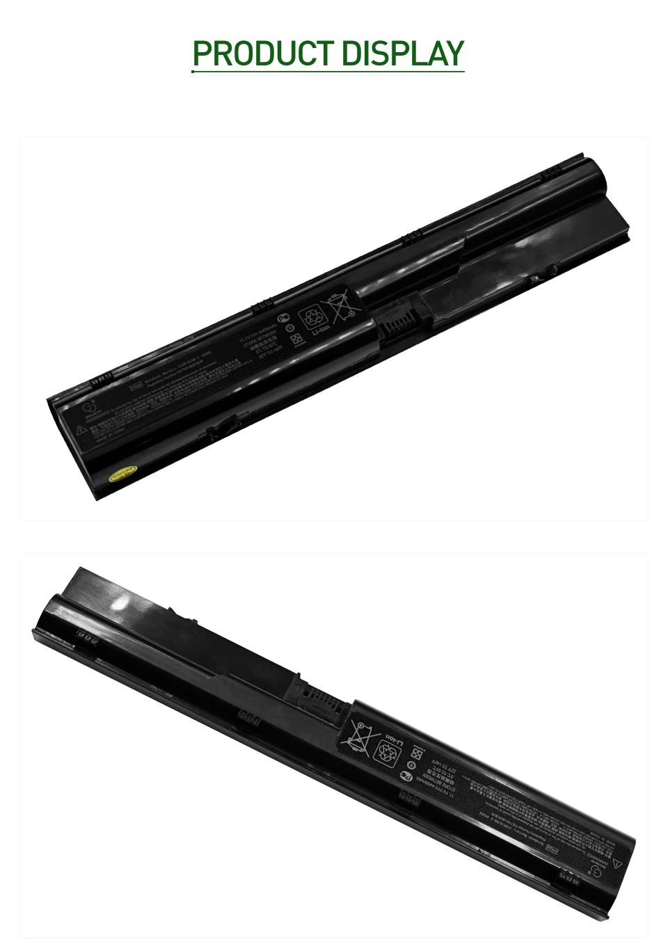 Golooloo 6 ячеек Аккумулятор для ноутбука Hp Probook 4330s 4331s 4430s 4431s 4435s 4436s 4530s 4535s 3ICR19/66-2 633733-151 633733-1A1