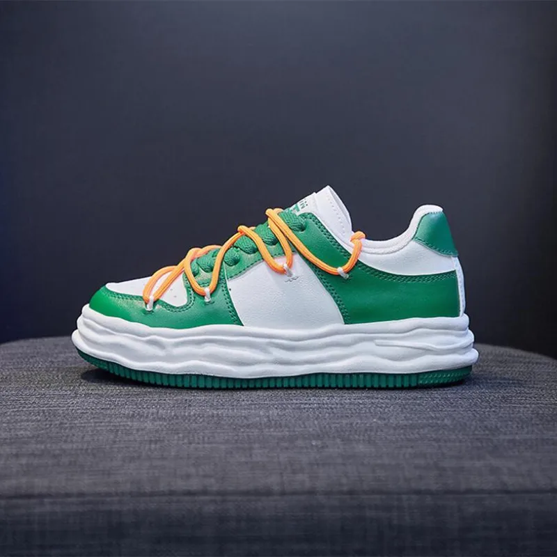 

New listing hot sale women Spring and Autumn PU sports shoes Walking shoes D8601