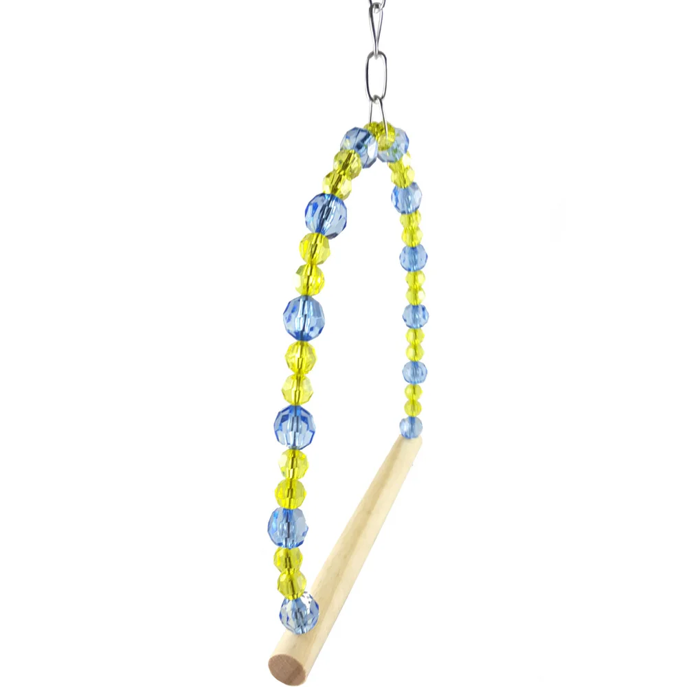 Качели клетка Висячие подвижность поезд игрушки для упражнений Домашние любимцы