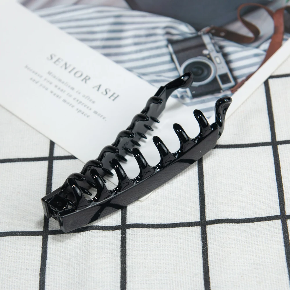 Женские заколки для волос в виде банана заколка хвоста черных когти шпильки