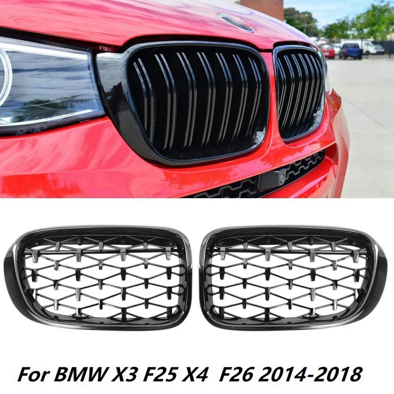 

Решетки решетчатые для BMW X3 F25 X4 F26 2014-2018