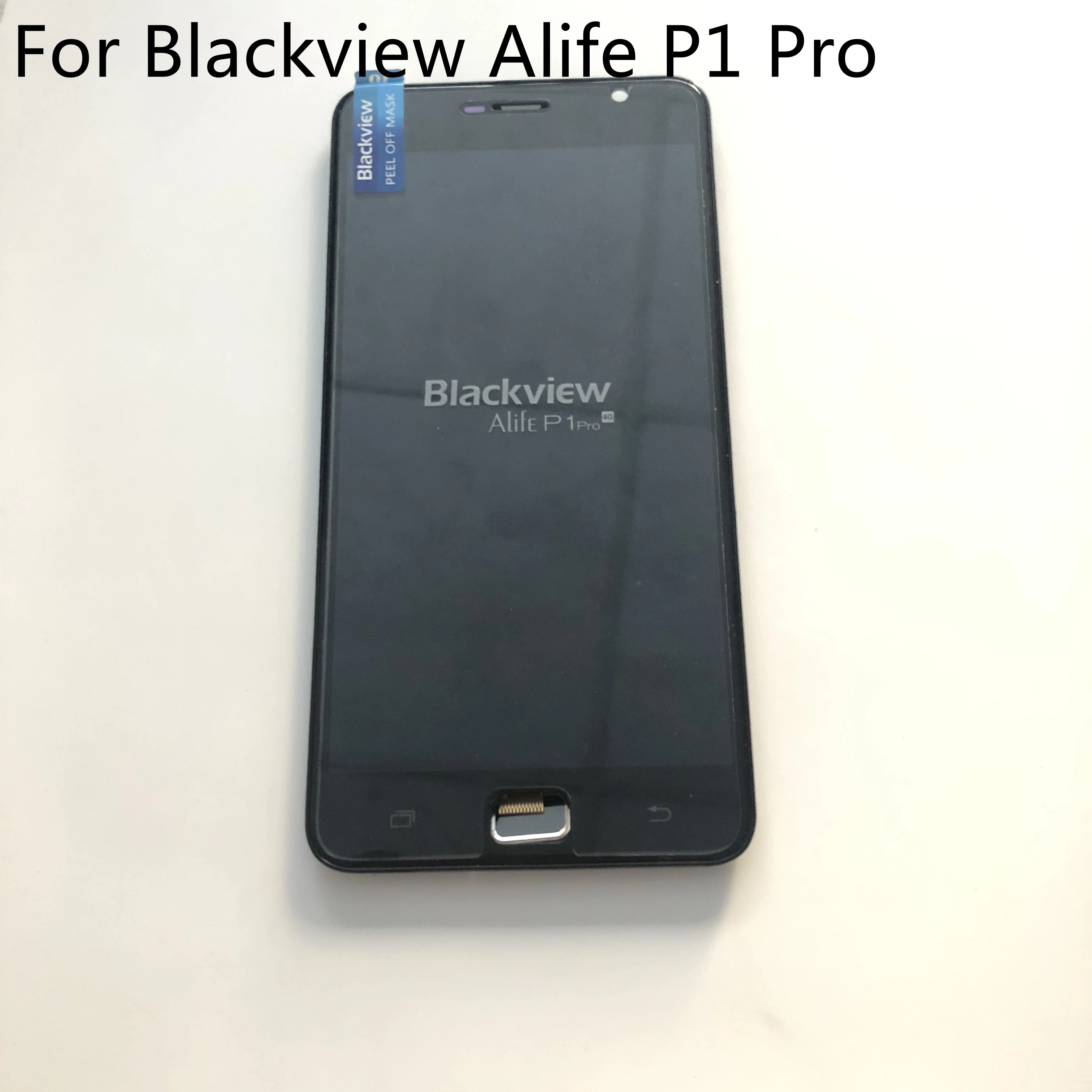 ЖК экран б/у + сенсорный рамка для Blackview Alife P1 Pro 5 дюйма HD 1280x720 MTK6735 четыре ядра Бесплатная доставка|lcd display