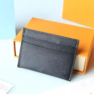 luxury elegant and fashionable sample small purse with multi cards slot and pockets structure is practical gift box delivery free global shipping