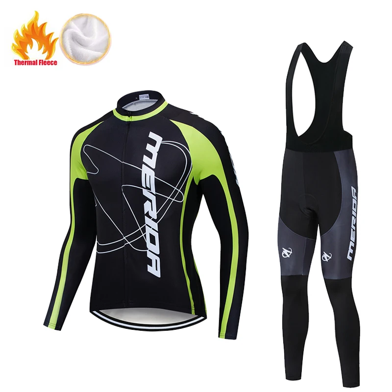 2020 профессиональная команда мужчин Велоспорт зимняя уличная термальная