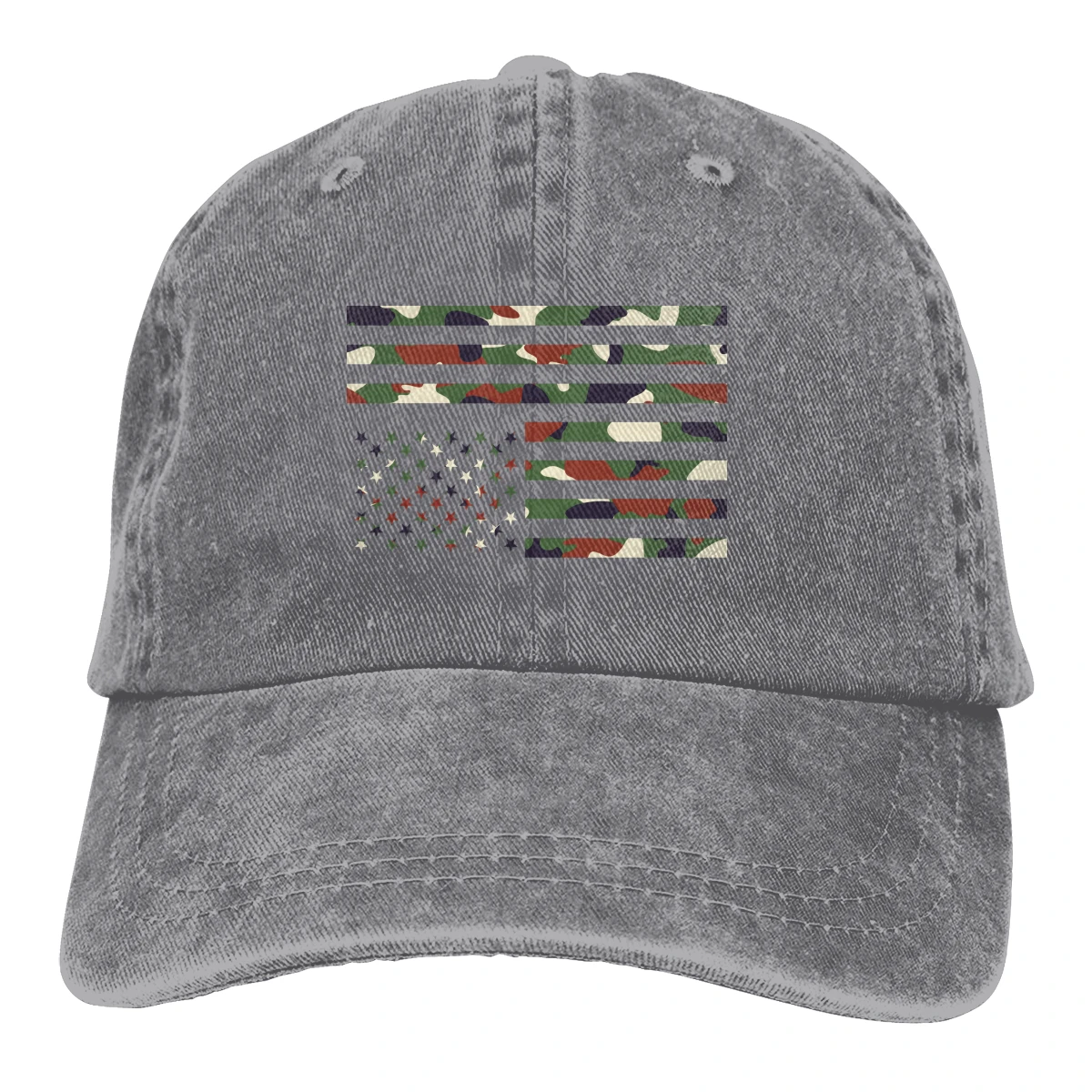 

Camouflage Camo American Flag Hats For Men Women Fashionable Adjustable Baseball Cap Vintage Dad Hats