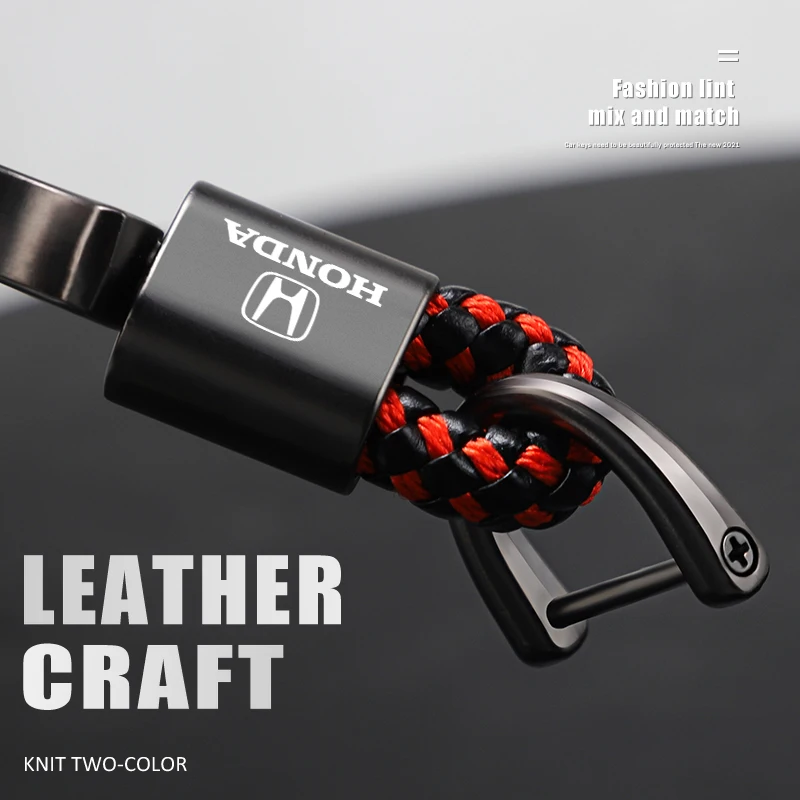 Брелок для ключей из цинкового сплава Аксессуары стайлинга автомобиля Honda Civic Accord