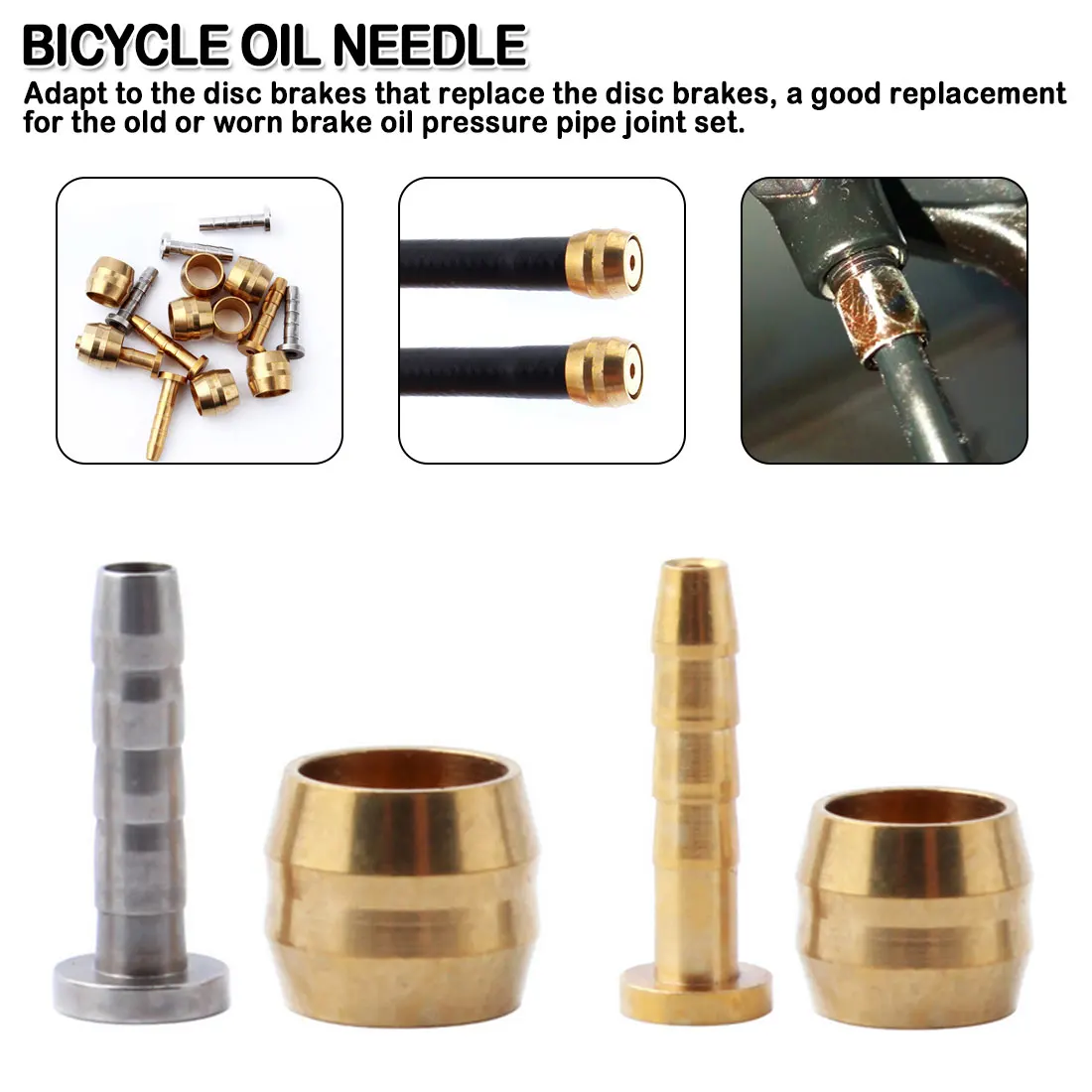 10 пар велосипедных масляных игл масляная труба Велосипедный тормозной шланг