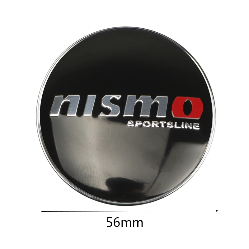 4 шт. 60 мм логотип NISMO Автомобильная Ступица колеса Колпачок s ступица для Nissan Tiida Teana Skyline Juke X-trail Almera Qashqai аксессуары